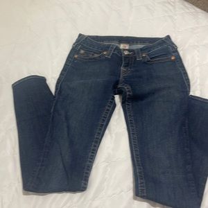 True Religion Mid Rise Super Skinny both for $40!